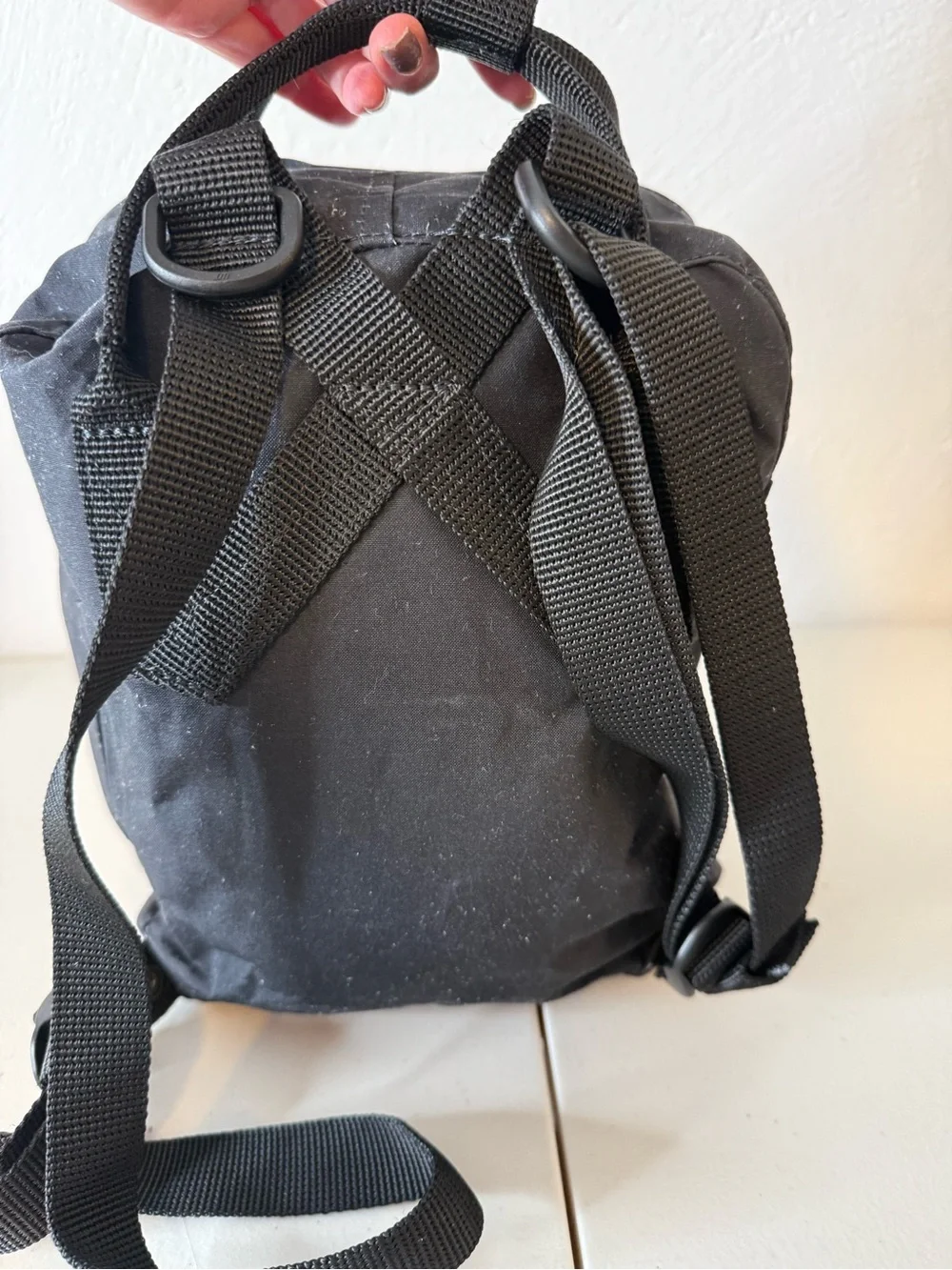 Fjällräven Kånken Mini Backpack Black Classic Travel School Bag